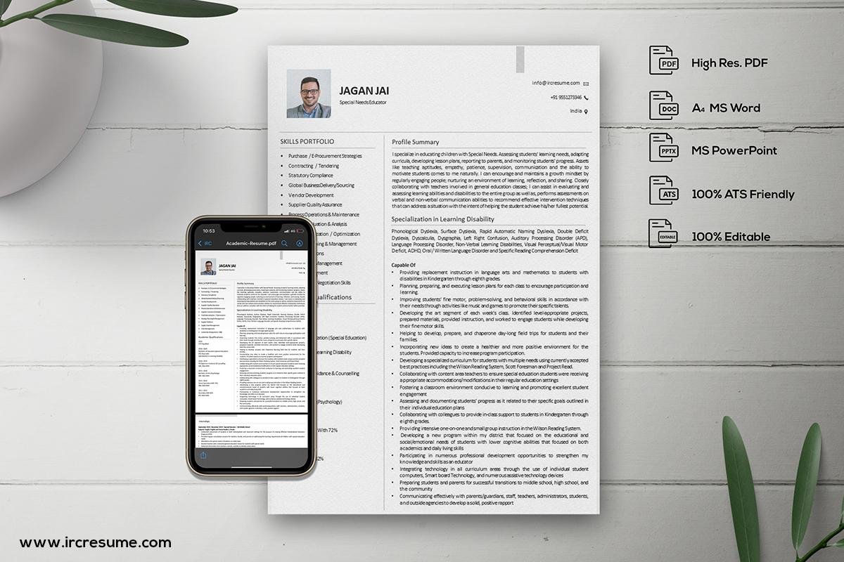 ACADEMIC - RESUME